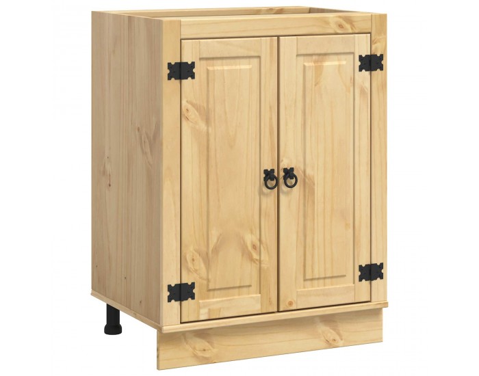 Sonata H За шкафове с рафт Меден 60 x 46 x 81,5 см Солидно борово дърво