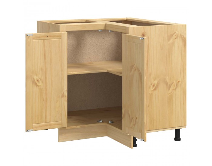 Sonata H За шкафове с рафт Меден 60 x 32 x 40 см Солидно борово дърво
