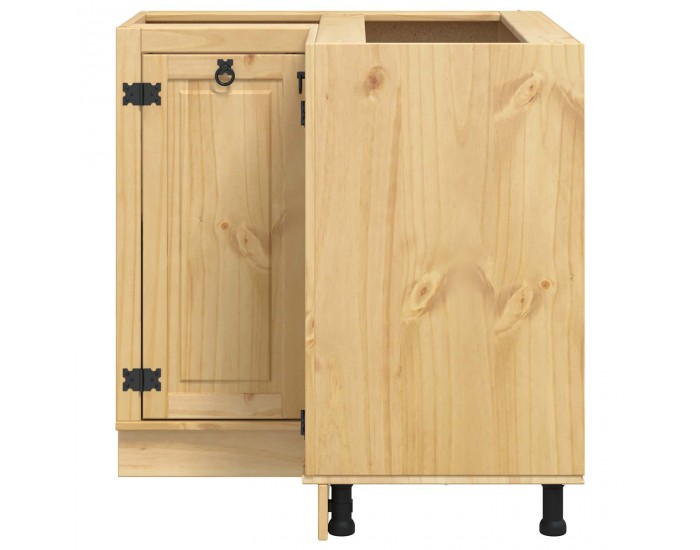 Sonata H За шкафове с рафт Меден 60 x 32 x 40 см Солидно борово дърво
