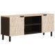 Sonata H ТВ шкаф с рафт Финал на бяло измиване 105 x 33,5 x 46 см