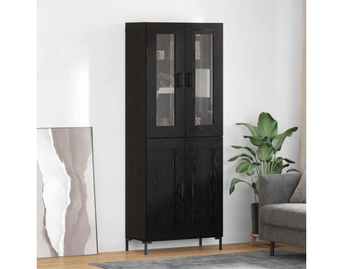 Sonata H Висок шкаф 2 pcs Черния дъб 69,5 x 34 x 180 см Инженерно дърво