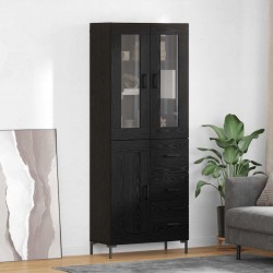 Sonata H Висок шкаф 2 pcs Черния дъб 69,5 x 34 x 180 см Инженерно дърво - Шкафове, Витрини, Модулни секции