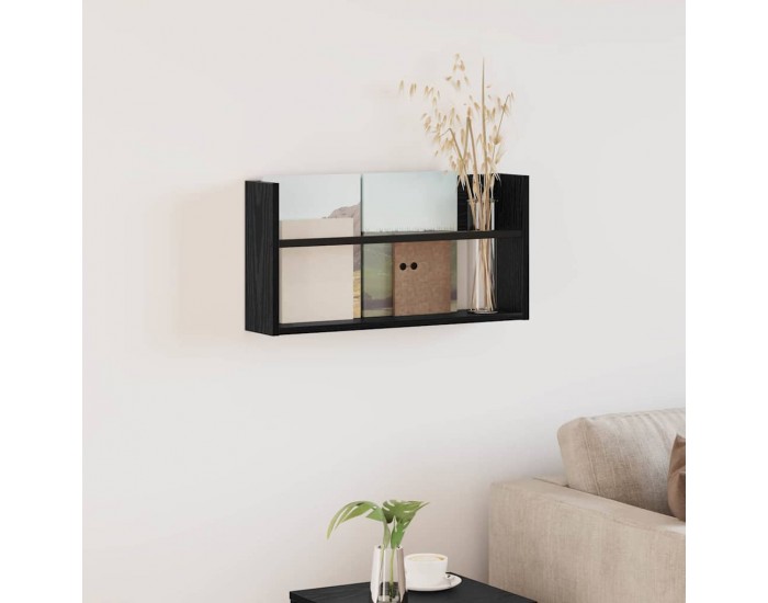 Sonata H Етажерка за списания Черния дъб 60 x 12 x 30 см Инженерно дърво