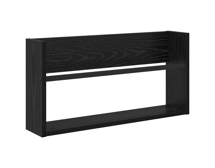 Sonata H Етажерка за списания Черния дъб 60 x 12 x 30 см Инженерно дърво