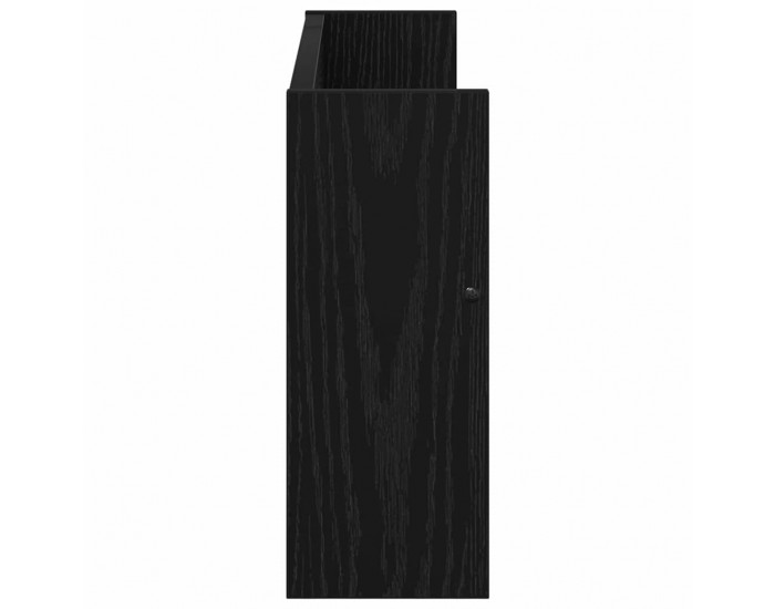 Sonata H Етажерка за списания Черния дъб 60 x 12 x 30 см Инженерно дърво