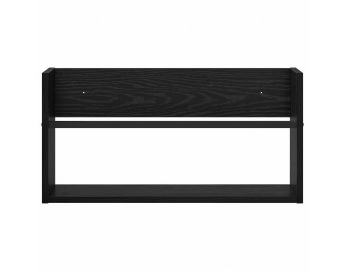 Sonata H Етажерка за списания Черния дъб 60 x 12 x 30 см Инженерно дърво