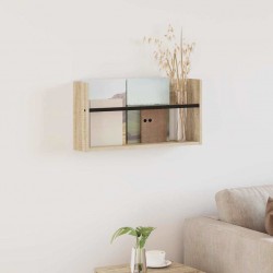 Sonata H Етажерка за списания Сонома дъб 60 x 12 x 30 см Инженерно дърво - Изтривалки и Поставки за чадъри