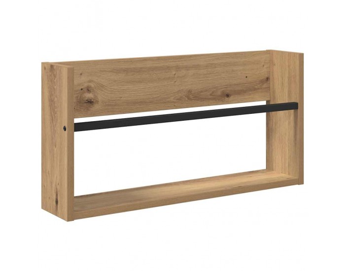 Sonata H Етажерка за списания 2 pcs Дъб 60 x 12 x 30 см Инженерно дърво