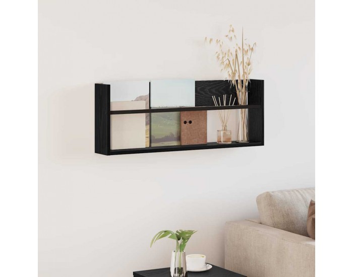 Sonata H Етажерка за списания Черния дъб 80 x 12 x 30 см Инженерно дърво