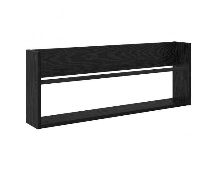 Sonata H Етажерка за списания Черния дъб 80 x 12 x 30 см Инженерно дърво