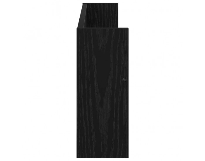 Sonata H Етажерка за списания Черния дъб 80 x 12 x 30 см Инженерно дърво