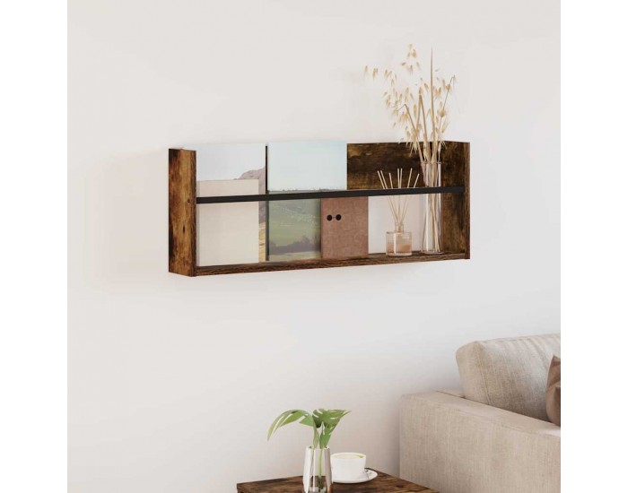 Sonata H Етажерка за списания Димян дъб 80 x 12 x 30 см Инженерно дърво