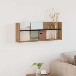 Sonata H Етажерка за списания с рафт Дъб 80 x 12 x 30 см Инженерно дърво - Антре