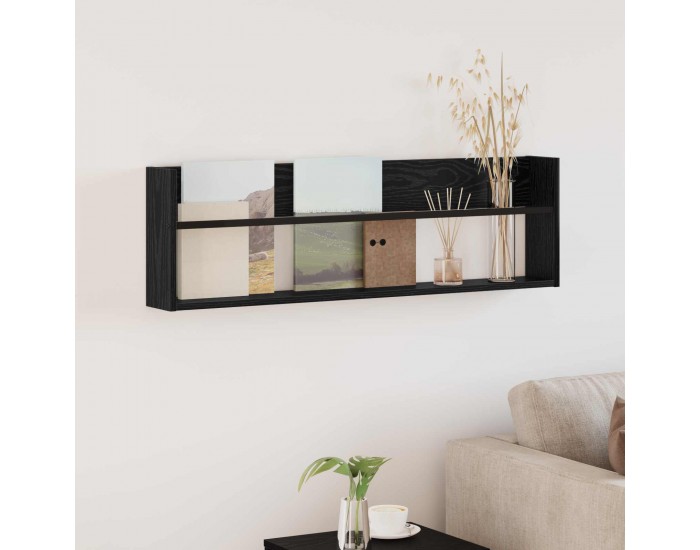 Sonata H Етажерка за списания с рафт Черния дъб 100 x 12 x 30 см