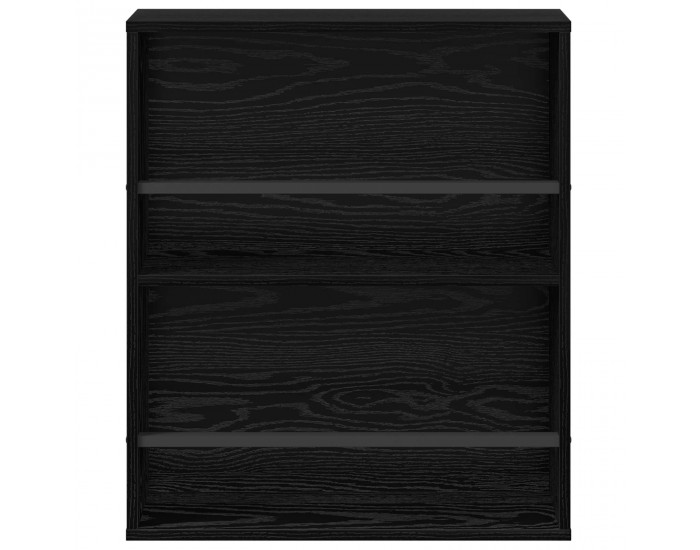 Sonata H Етажерка за списания Черния дъб 60 x 12 x 70 см Инженерно дърво