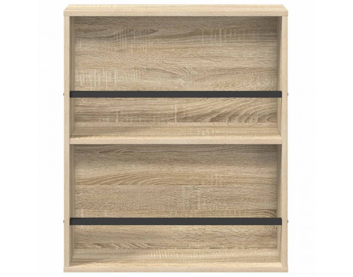 Sonata H Етажерка за списания Сонома дъб 60 x 12 x 70 см Инженерно дърво