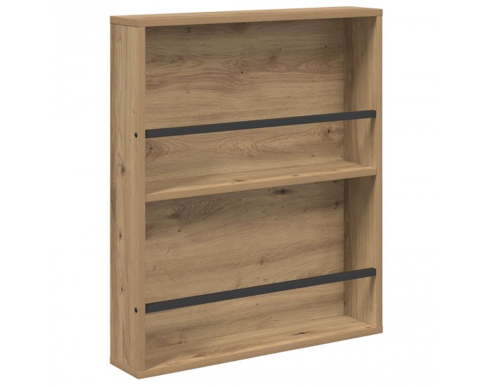 Sonata H Етажерка за списания с рафт Дъб 60 x 12 x 70 см Инженерно дърво