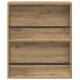 Sonata H Етажерка за списания с рафт Дъб 60 x 12 x 70 см Инженерно дърво