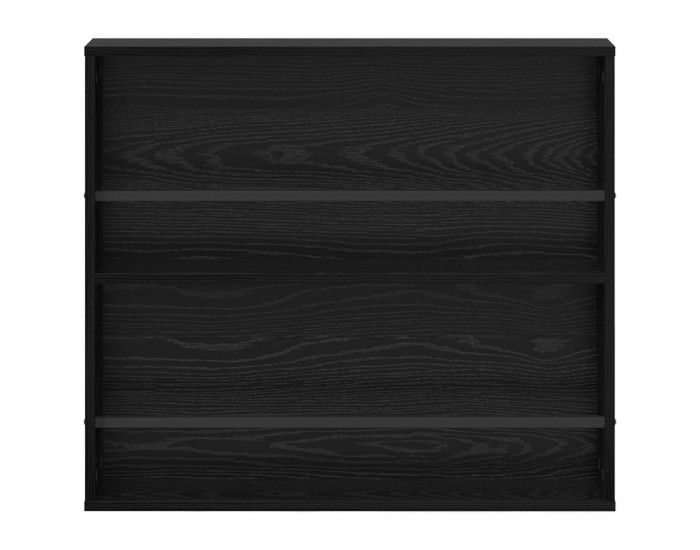 Sonata H Етажерка за списания Черния дъб 80 x 12 x 70 см Инженерно дърво