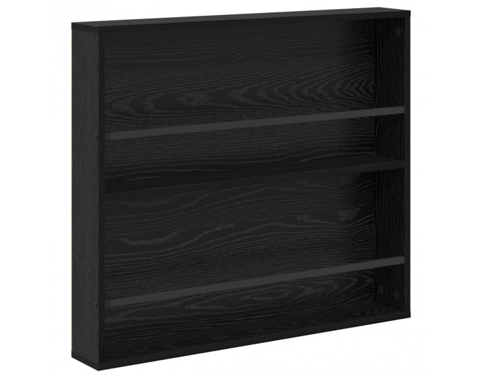 Sonata H Етажерка за списания с рафт 2 pcs Черния дъб 80 x 12 x 70 см