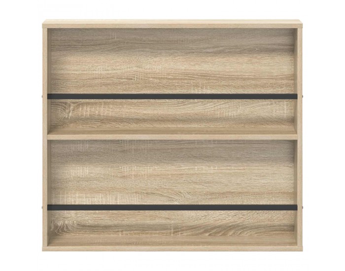 Sonata H Етажерка за списания Сонома дъб 80 x 12 x 70 см Инженерно дърво