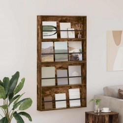 Sonata H Етажерка за списания с рафт 2 pcs Димян дъб 80 x 12 x 70 см - Антре