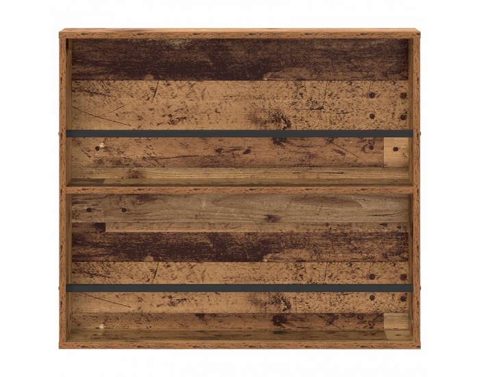 Sonata H Етажерка за списания с рафт Старо дърво 80 x 12 x 70 см