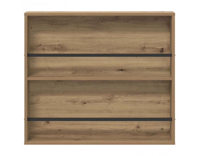 Sonata H Етажерка за списания с рафт Дъб 80 x 12 x 70 см Инженерно дърво