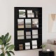 Sonata H Етажерка за списания с рафт 2 pcs Черния дъб 100 x 12 x 70 см