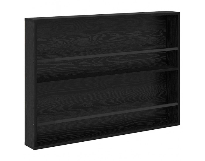 Sonata H Етажерка за списания с рафт 2 pcs Черния дъб 100 x 12 x 70 см