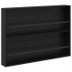 Sonata H Етажерка за списания с рафт 2 pcs Черния дъб 100 x 12 x 70 см