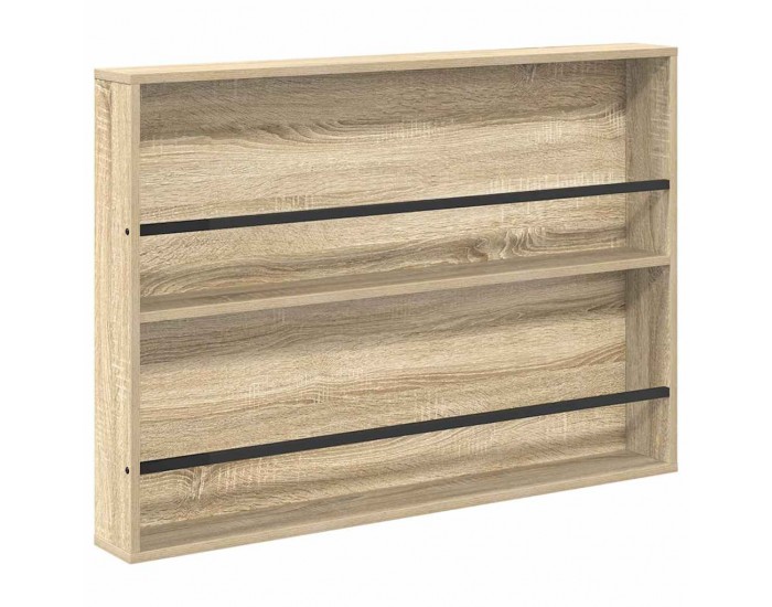 Sonata H Етажерка за списания с рафт Сонома дъб 100 x 12 x 70 см