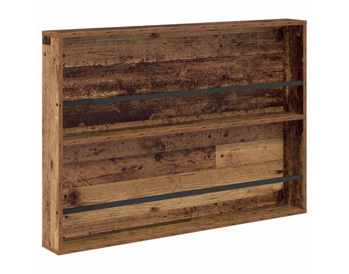 Sonata H Етажерка за списания с рафт Старо дърво 100 x 12 x 70 см