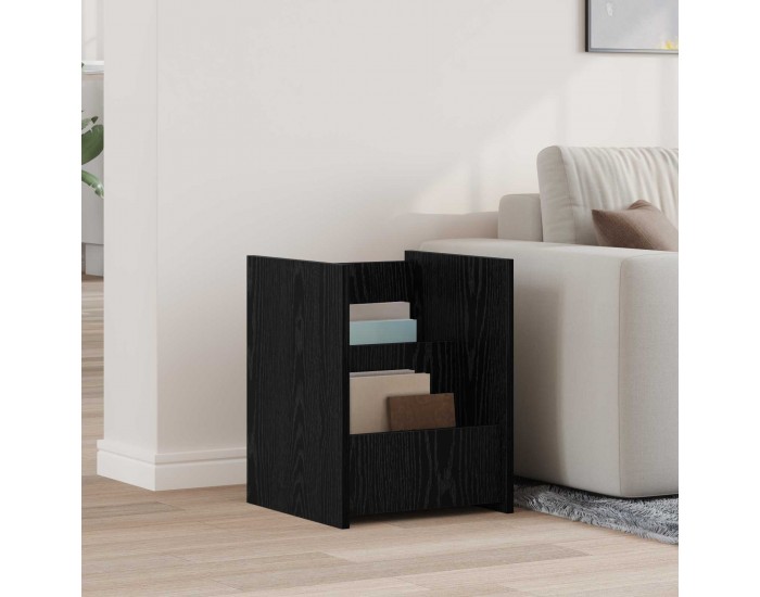 Sonata H Етажерка за списания Черния дъб 35 x 35 x 45 см Инженерно дърво