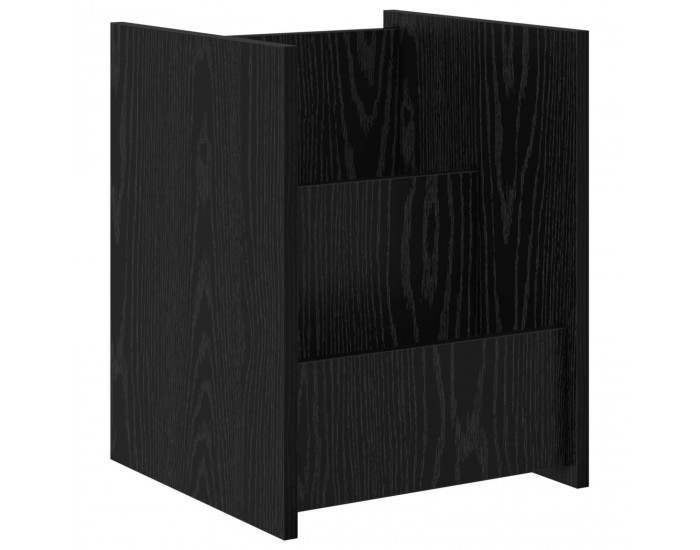 Sonata H Етажерка за списания Черния дъб 35 x 35 x 45 см Инженерно дърво