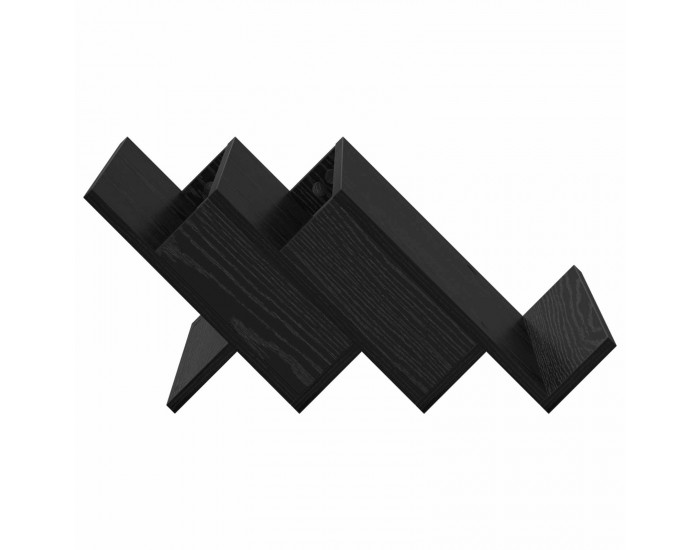 Sonata H Етажерка за списания с рафт Черния дъб 53 x 40 x 28.5 см