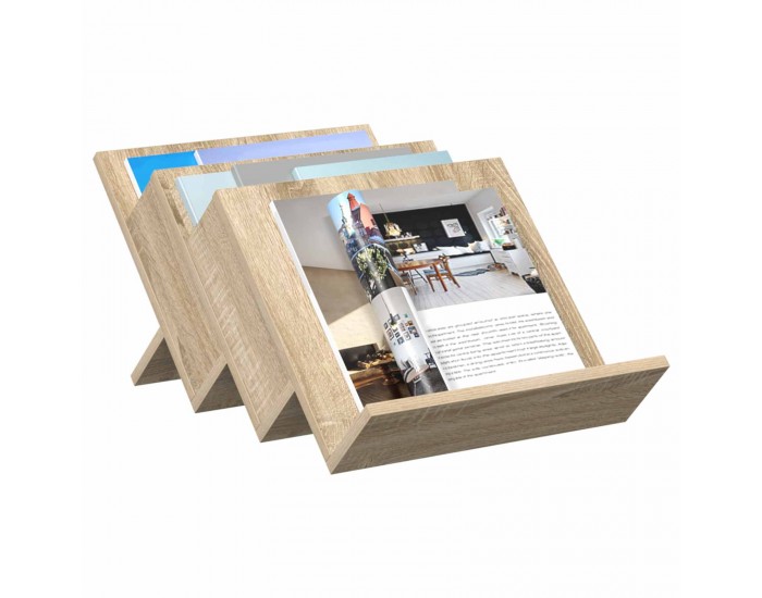 Sonata H Етажерка за списания с рафт Сонома дъб 53 x 40 x 28.5 см