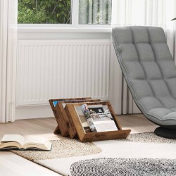Sonata H Етажерка за списания с рафт Старо дърво 53 x 40 x 28.5 см - Изтривалки и Поставки за чадъри