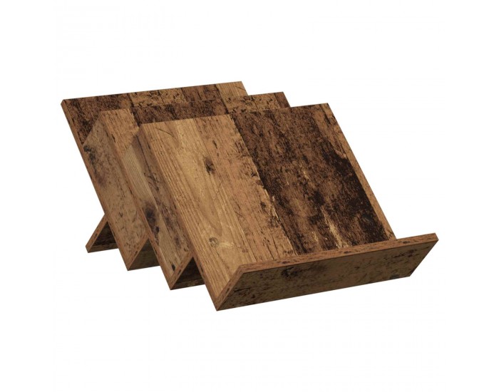 Sonata H Етажерка за списания с рафт Старо дърво 53 x 40 x 28.5 см
