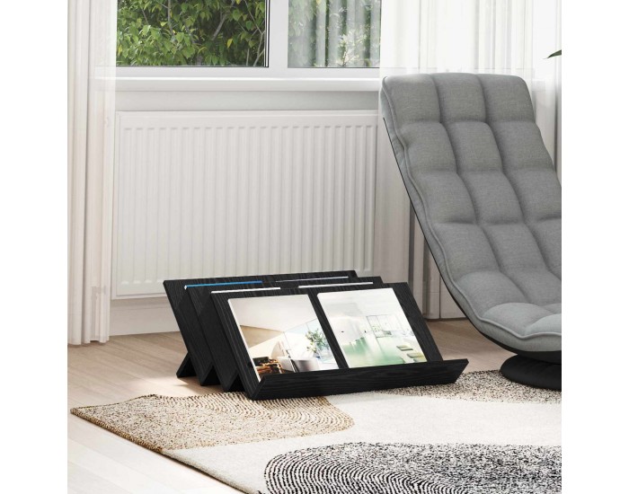 Sonata H Етажерка за списания с рафт Черния дъб 65 x 53 x 28,5 см