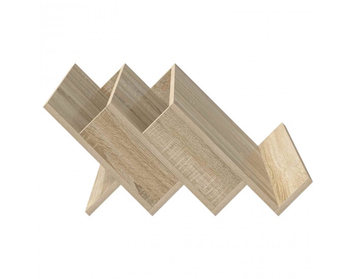 Sonata H Етажерка за списания с рафт Сонома дъб 65 x 53 x 28,5 см