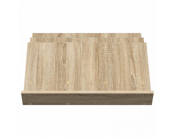 Sonata H Етажерка за списания с рафт Сонома дъб 65 x 53 x 28,5 см