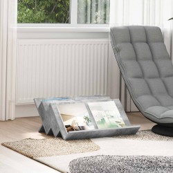 Sonata H Етажерка за списания с рафт Бетоново сиво 65 x 53 x 28,5 см - Антре