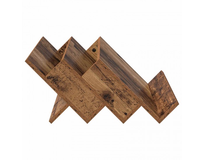 Sonata H Етажерка за списания с рафт Старо дърво 65 x 53 x 28,5 см