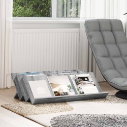 Sonata H Етажерка за списания с рафт Сив Сонома 90 x 53 x 28,5 см - Антре