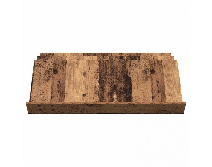Sonata H Етажерка за списания с рафт Старо дърво 90 x 53 x 28,5 см