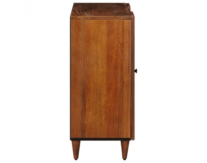Sonata H Служебен шкаф Орех 90 x 33,5 x 75 см Солидно мангово дърво