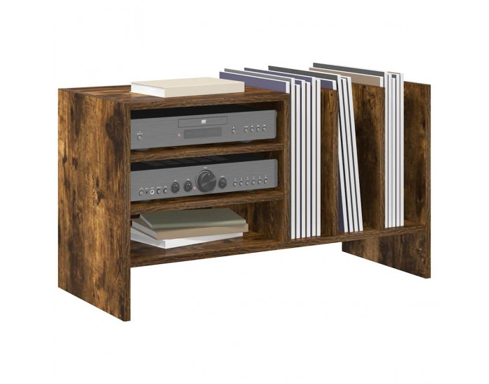 Sonata H Шкаф за грамофонни плочи с рафт Димян дъб 78.5 x 35 x 45 см