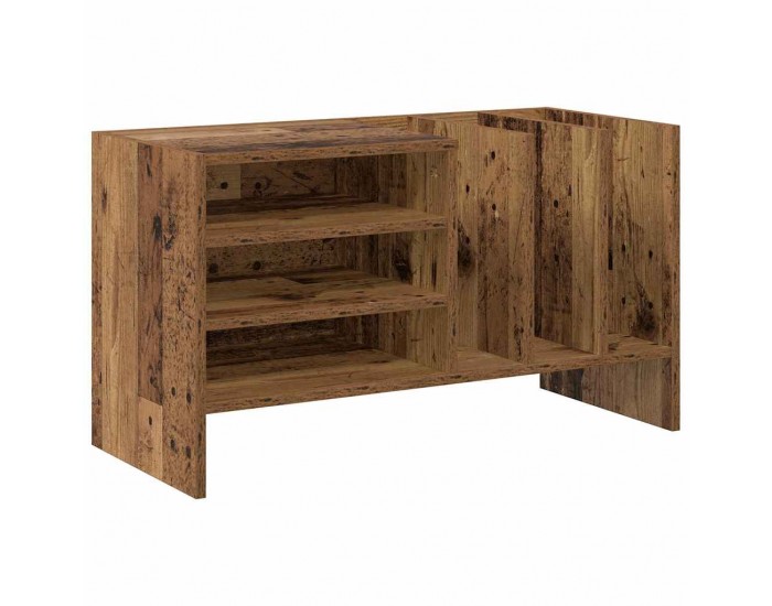 Sonata H Шкаф за грамофонни плочи с рафт Старо дърво 78.5 x 35 x 45 см