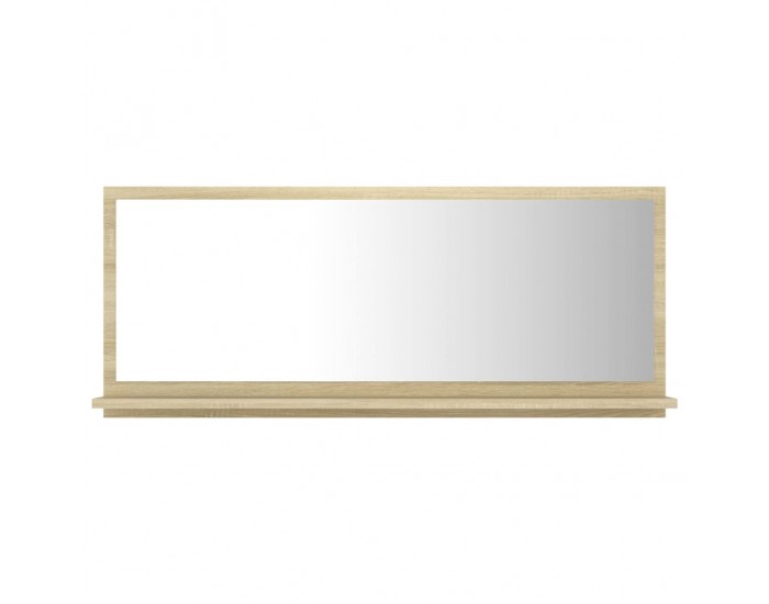 Sonata H Огледало за баня, дъб сонома, 90x10,5x37 см, ПДЧ